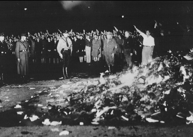 Today In Dystopia: Burning Books For Israel, Burning Books For AI