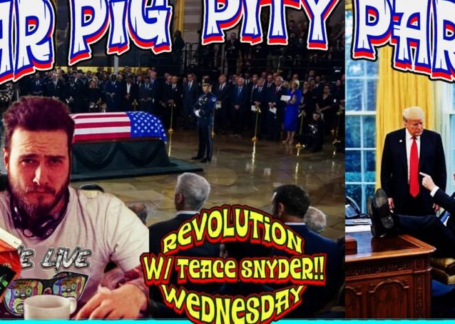 07/29/2026 Revolution Wednesday w/ Teace | "Bomb the Boats" Policy Fails | Minority Report