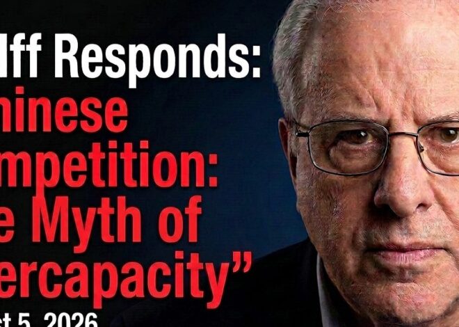 Wolff Responds: “Chinese Competition: The Myth of Overcapacity” dated August 4, 2026