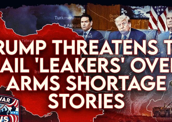 Antiwar News: Trump Threatens To Jail Arms Shortage 'Leakers,' Ansar Allah Launches Major Strikes, and More