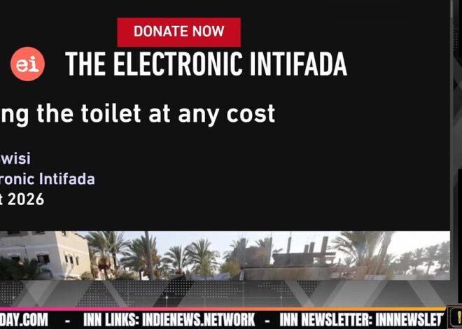 Life in Gaza – Avoiding the toilet at any cost
