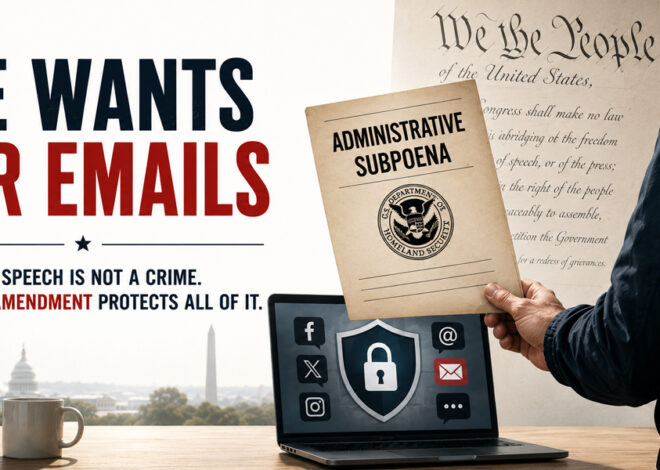 ICE Wants Our Emails