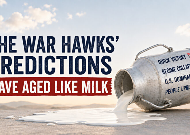 The War Hawks’ Predictions Have Aged Like Milk