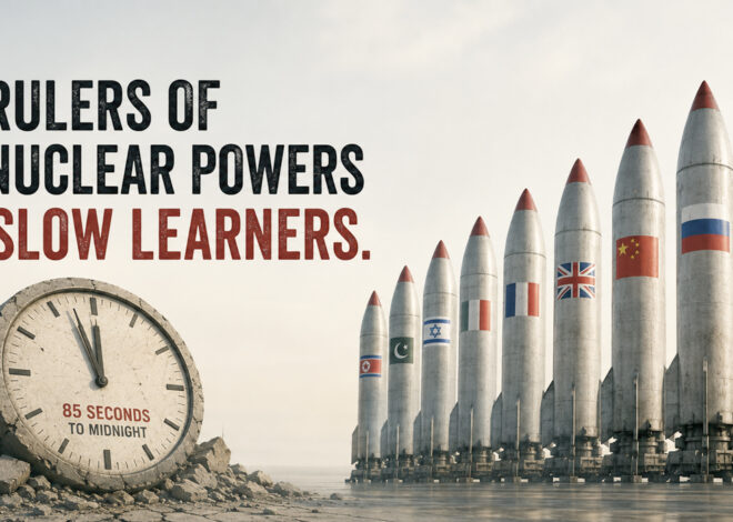 The Rulers of the Nuclear Powers Are Slow Learners