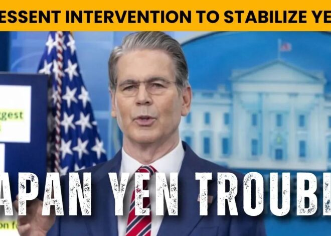 Japan's Yen Crisis: Why Bessent Is Secretly Propping Up the Dollar System