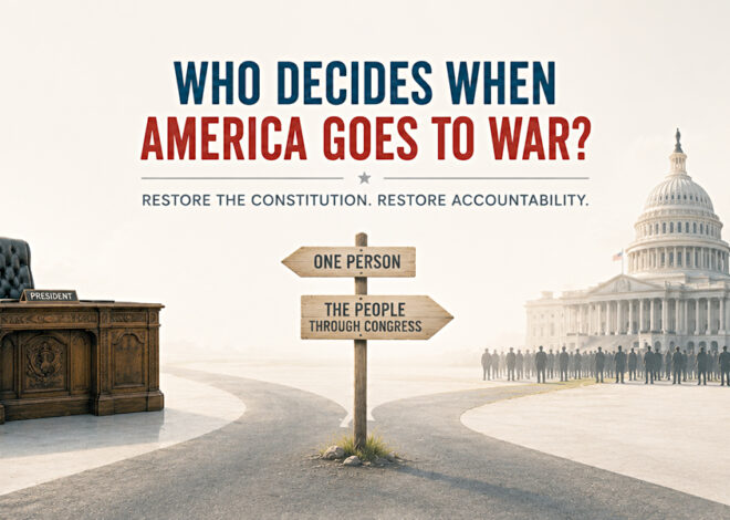 Trump’s Iran War Raises a Midterm Question: Who Decides When America Goes to War?