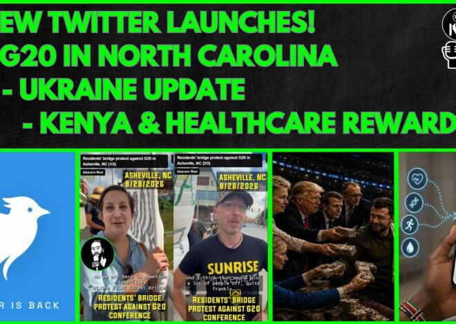 New Twitter launches, G20 in North Carolina, Ukraine Update, Kenya & Healthcare Rewards