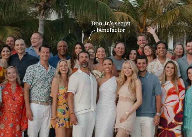 Donald Trump Jr.’s Wedding Bankrolled by Putin-Linked Russian Oligarch — ProPublica