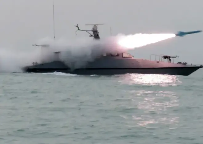 Iran airs footage purporting to show missile strikes on US warships – Middle East Monitor