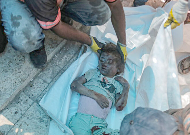 Building Damaged by Israeli Strikes Collapses, Killing 21 Palestinians, Including 12 Children
