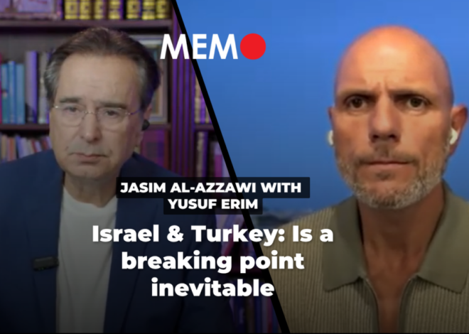 Podcast by Jasim Al-Azzawi with Yusuf Erim: Israel & Turkey: Is a breaking point inevitable – Middle East Monitor