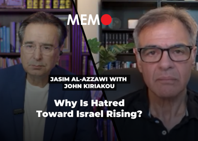 Podcast by Jasim Al-Azzawi with John Kiriakou: Why Is Hatred Toward Israel Rising? – Middle East Monitor