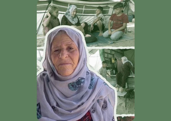 Living in a Truck Bed: A Day in the Life of a Grandmother in Gaza