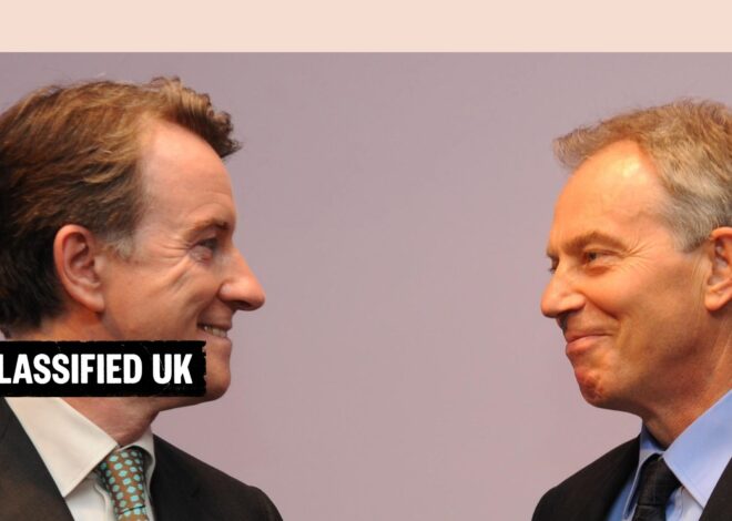 Blair used Mandelson to court Syrian dictator