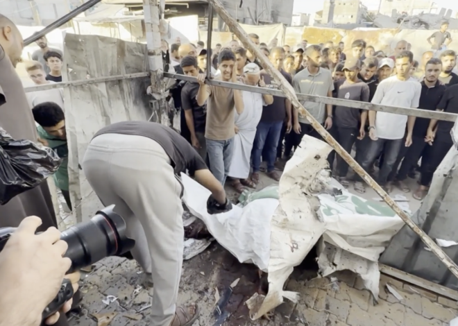 Israeli Strike in Gaza City Kills Two Palestinians