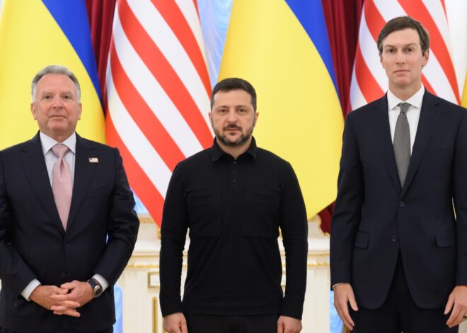 Witkoff and Kushner Visit Kyiv for First Time After Meeting Putin in Moscow