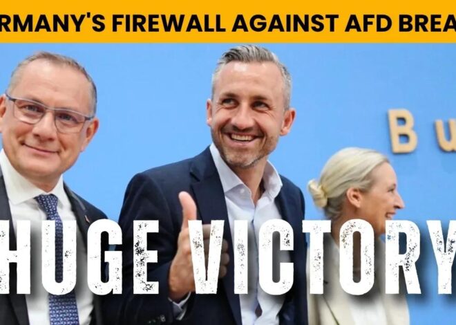 AfD Wins Big, CDU Collapse, Merz is Finished