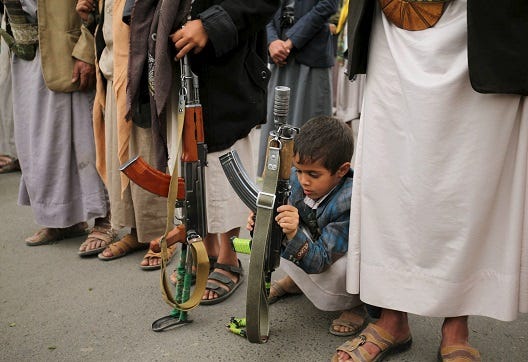 Keep Mocking the “Sandal-Wearing” Houthis While Sipping Your Latte