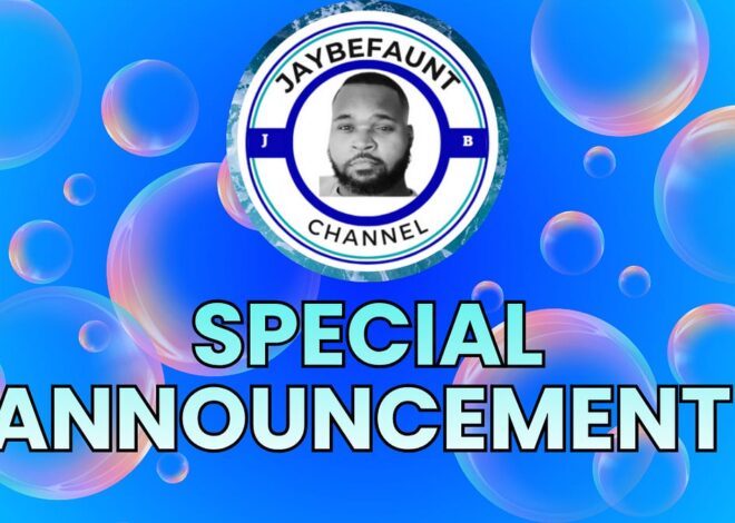 Special Announcement