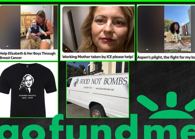 GoFundMes Need Help – Food Not Bombs, Words of Will, Nataliya Vlchekova, Aspen Martin, RIP Chanda Masta
