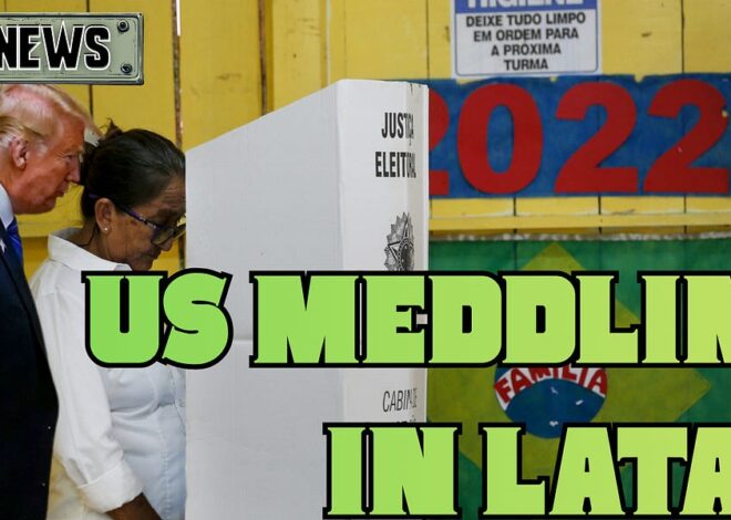 The united states meddling in LATAM!