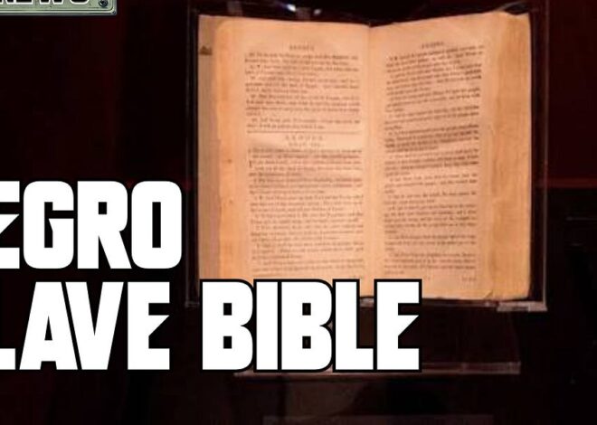 Negro Slave Bible?