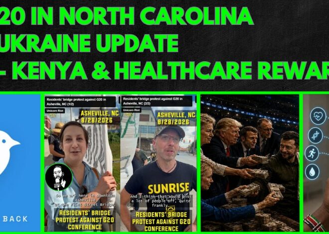 New Twitter launches, G20 in North Carolina, Ukraine Update, Kenya & Healthcare Rewards