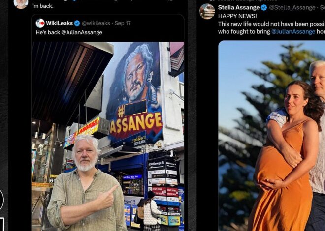 Julian Assange RESURFACES as a Public Figure