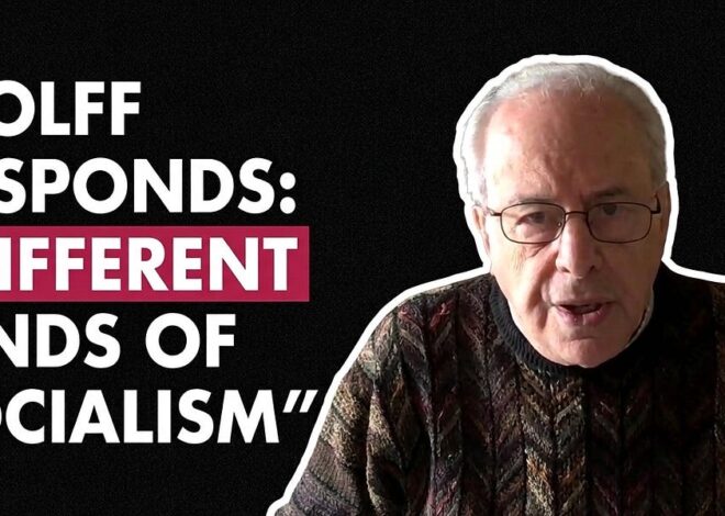 Wolff Responds: “Different Kinds of Socialism” dated September 26, 2026