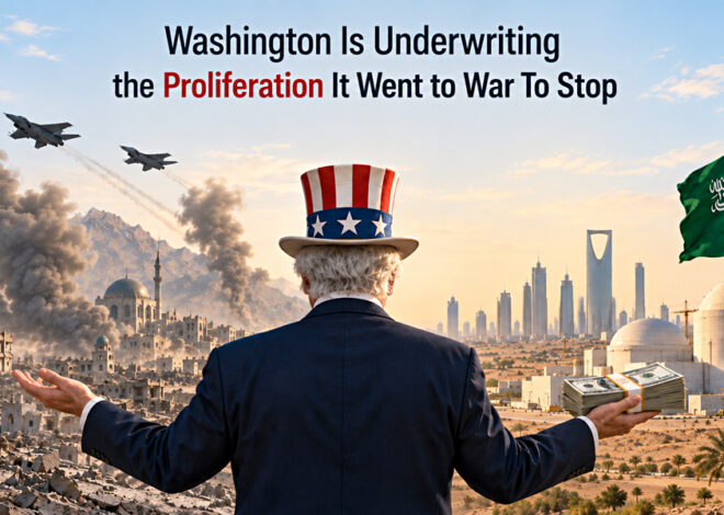 Washington Is Underwriting the Proliferation It Went to War To Stop