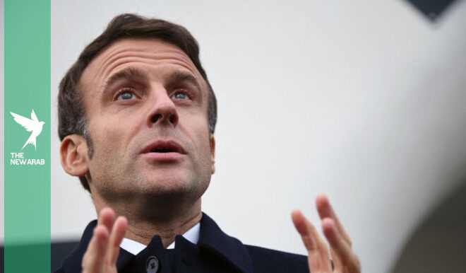 Macron opens Gulf tour amid violent protests in France