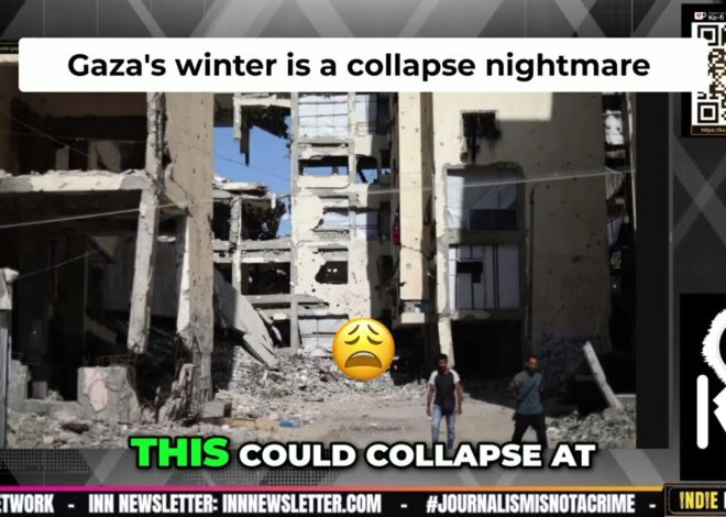 Gaza’s Nightmare: Collapsing Buildings, Winter Fears