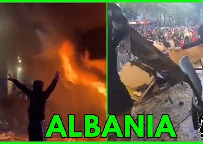Problem Reaction Solution; Unrest in Albania