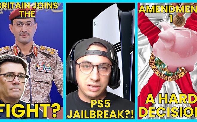 PS5 Story is BIGGER than Gaming, Game Dot Film joins, Britain Sends Fighters, Amendment 1 Explained