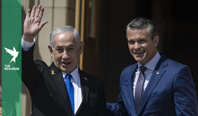 Netanyahu, Hegseth hold ‘secret’ meeting at south Israel airbase