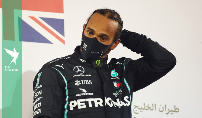 Lewis Hamilton presses for ‘free Palestine’ at conference