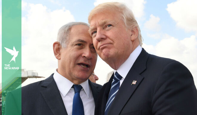 Palestinians say Trump endorsing Netanyahu means more war ahead