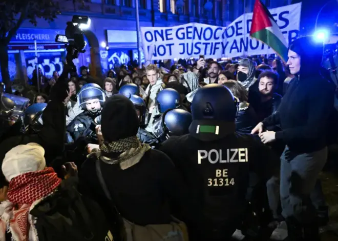 Berlin police intervene in pro-Palestinian demonstration, detain protesters – Middle East Monitor