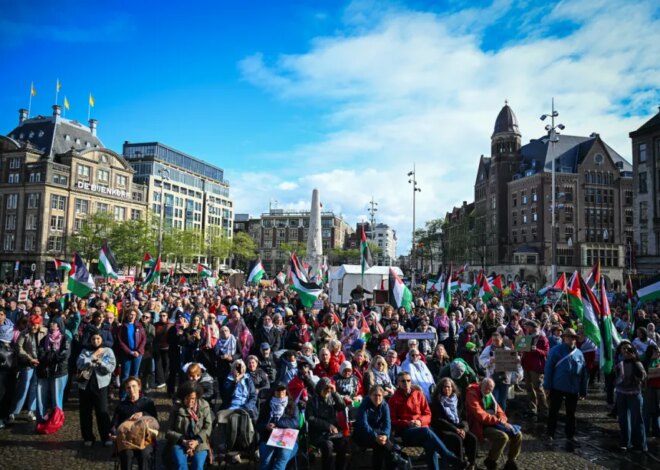 Hundreds join pro-Palestinian demonstration in Amsterdam – Middle East Monitor