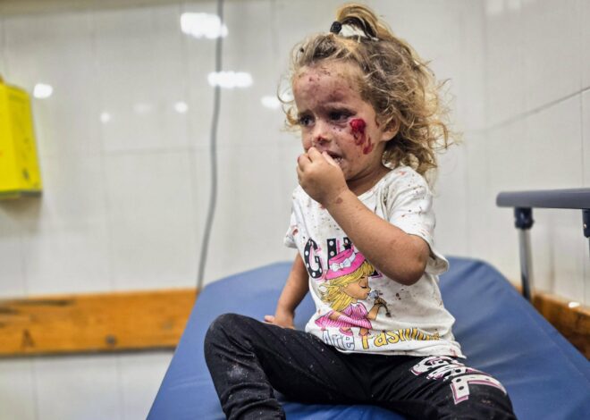 Children Wounded as Israeli Military Continues Bombing Tent Camps in Gaza