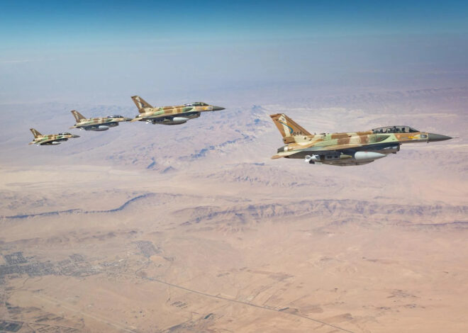 Israel Flew Dozens of Fighter Jets Near Iran’s Border on Monday: Axios