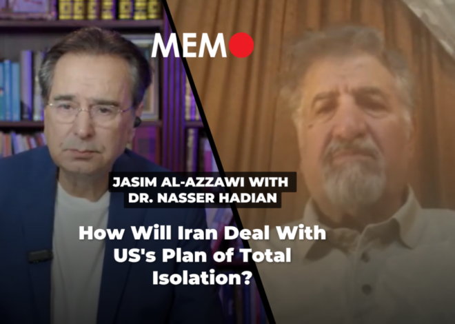 Podcast by Jasim Al-Azzawi with Dr. Nasser Hadian: How will Iran deal with US’s plan of total isolation? – Middle East Monitor