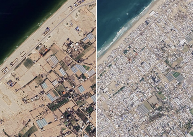 Google Maps images reveal massive scale of devastation in Gaza