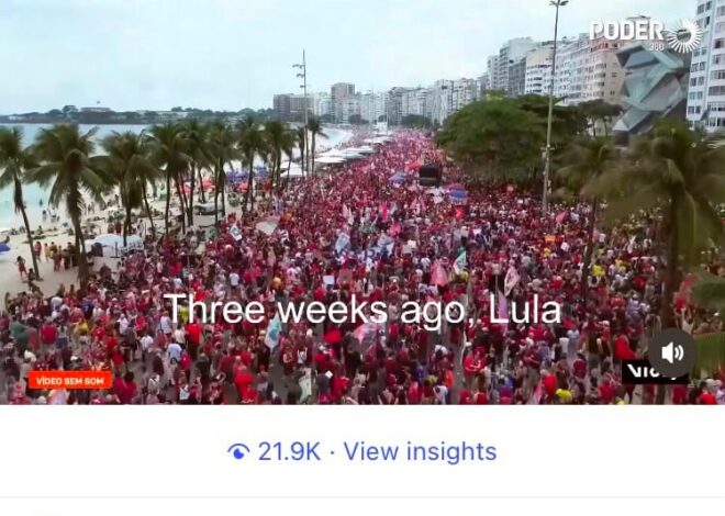 Over 5,000 Likes on Our Video on Happiness Driving Lula’s Comeback Fight