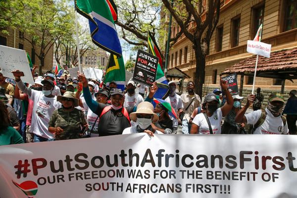 South Africa’s “March and March” Collaborates with Right Wing Afrikaners