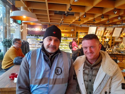 Revealed: How a far-right leader filmed in Al Jazeera’s ‘hitman’ investigation appears to have worked as a steward for the Campaign Against Antisemitism, which is a charity