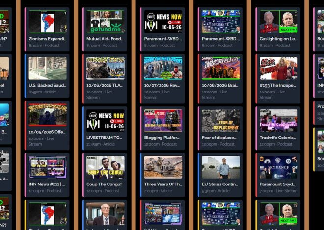INN This Week 10/4 – 10/10/26 @GetIndieNews @IndLeftNews @AngelJRivera08 @ReefBreland @ogbonna_Collin @AMWakeup @SlowNewsDayShow @TheIndReview @The_Dissident30 @TLAVagabond @IndieNewsNow_