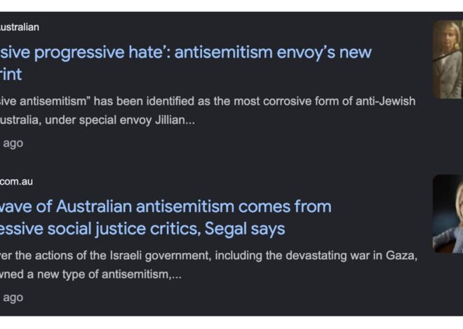 Australia’s “Antisemitism Envoy” Says The Pro-Palestine Left Are The Real Nazis