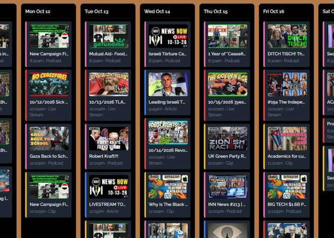 INN This Week 10/11 – 10/17/26 @GetIndieNews @IndLeftNews @AngelJRivera08 @ReefBreland @ogbonna_Collin @AMWakeup @SlowNewsDayShow @TheIndReview @The_Dissident30 @TLAVagabond @IndieNewsNow_