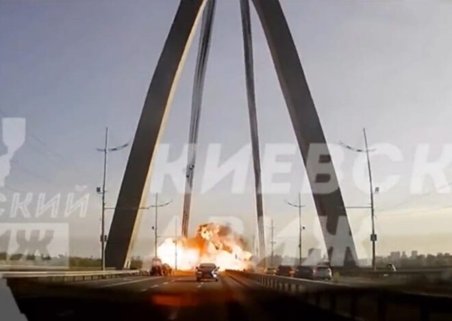 Putin Finally Takes Gloves Off? De-Bridgification of Kiev in Progress as North Bridge Now Hit by Drone